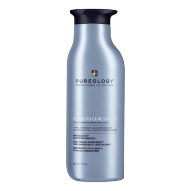 PUREOLOGY_Strength Cure Blonde Purple Shampoo 9oz_Cosmetic World